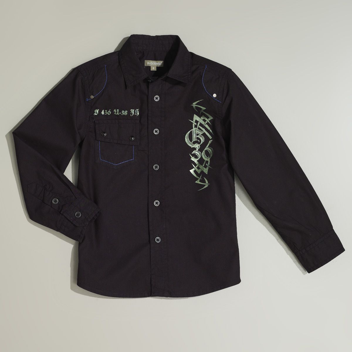 IN EXTENSO Chemise manches longues garçon