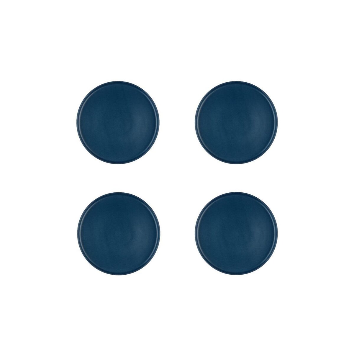 BJORN Assiette SCANDI Ø21,5cm - 4 pièces - Marine