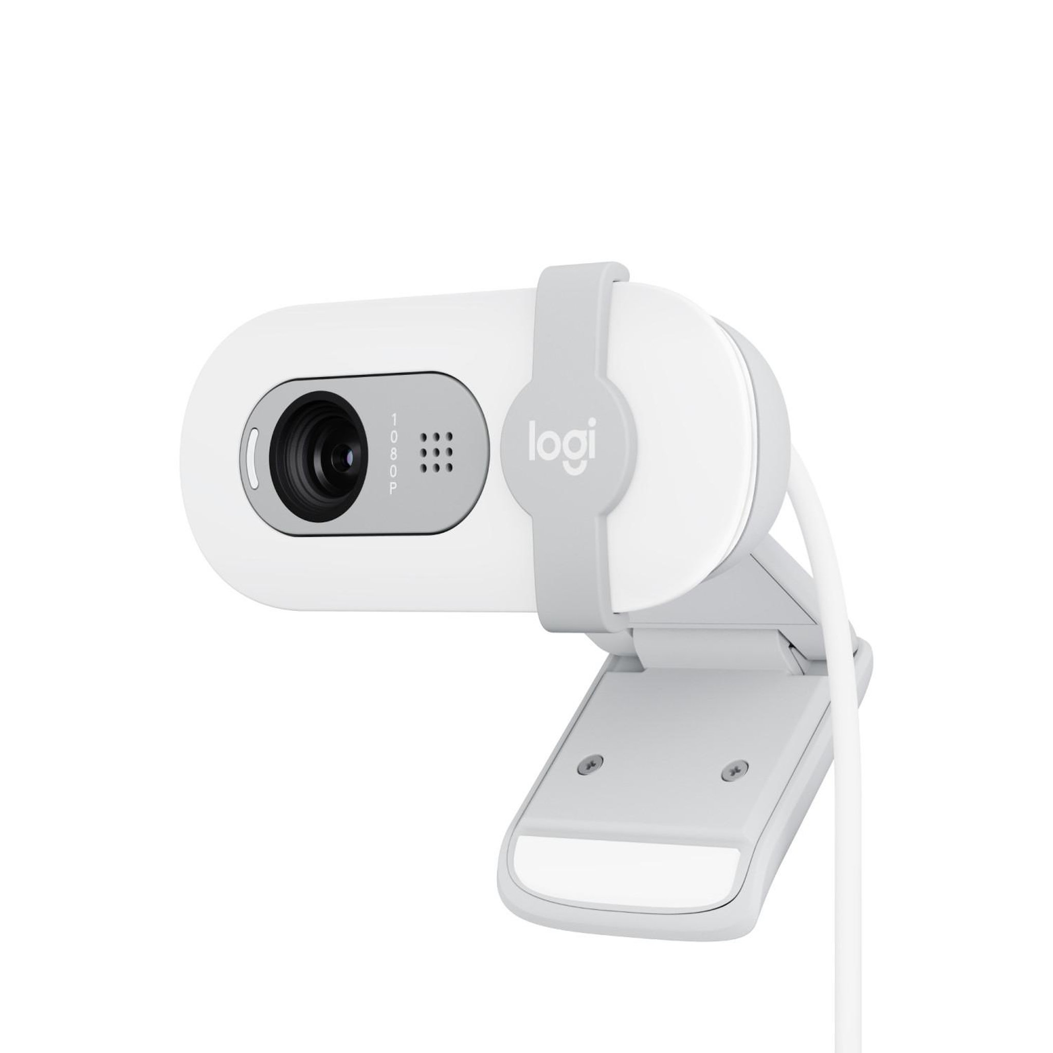 Voir la diapositive 2 : Logitech Webcam Logitech Brio 100 Full HD Blanc