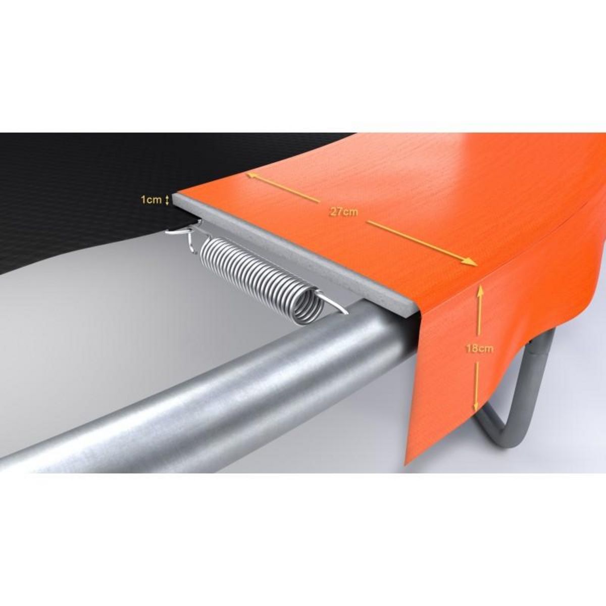 JUMP4FUN Accessoires Trampoline Pack relooking Trampoline 10FT - 305cm - 8 Perches