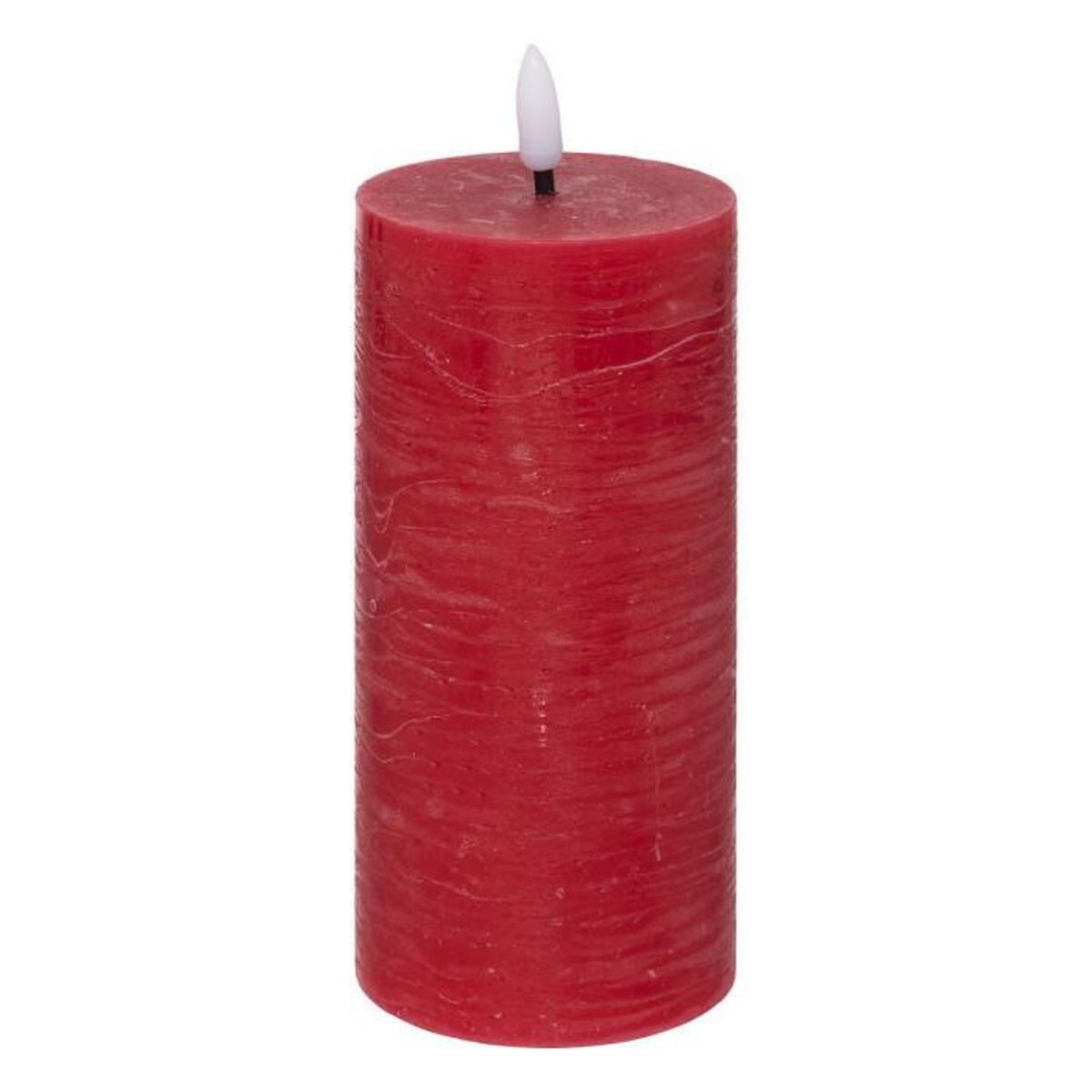 ATMOSPHERA Bougie Déco à LED  Molia  18cm Rouge