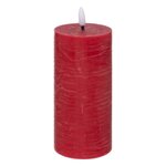 ATMOSPHERA Bougie Déco à LED  Molia  18cm Rouge