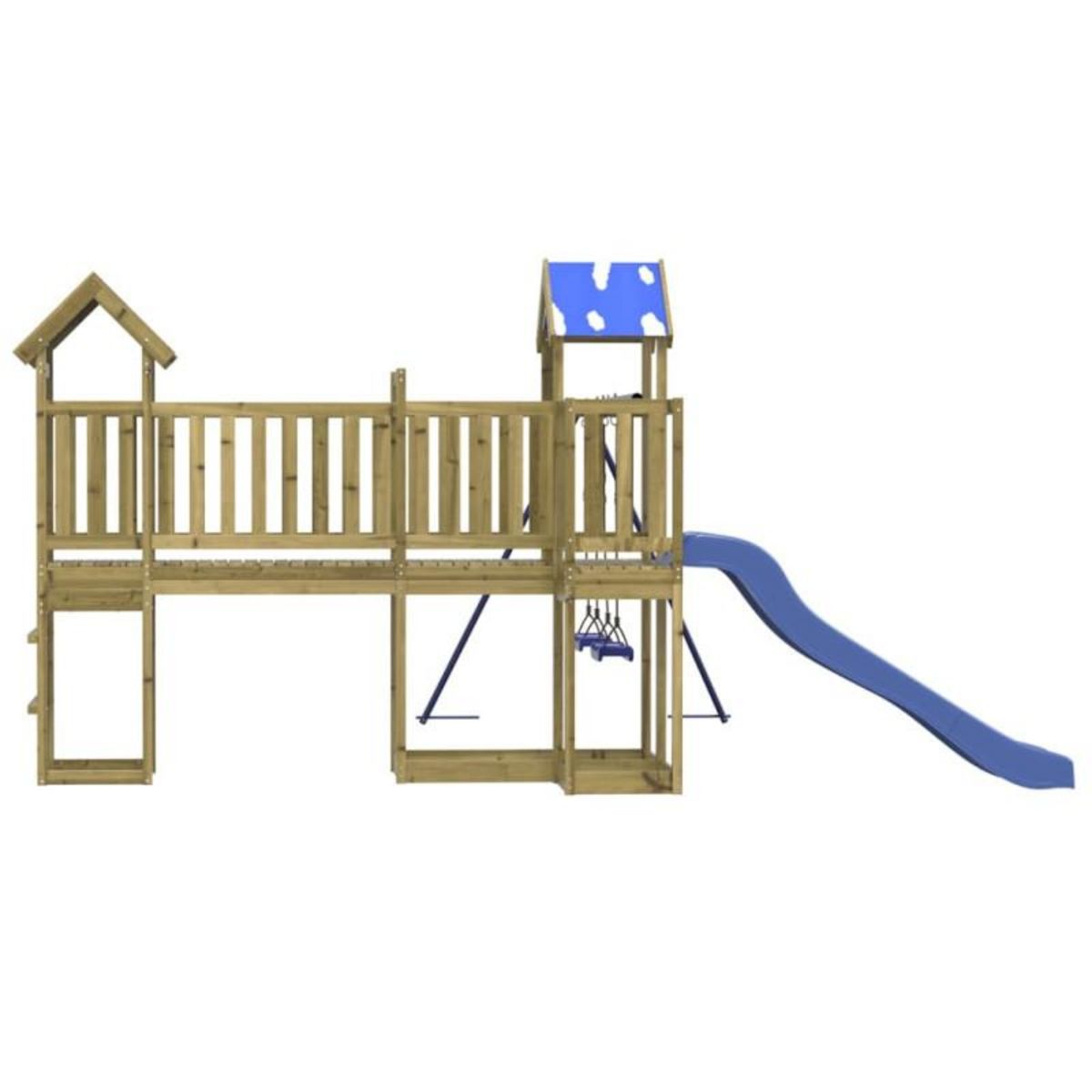 VIDAXL Aire de jeux d extérieur bois de pin imprégné