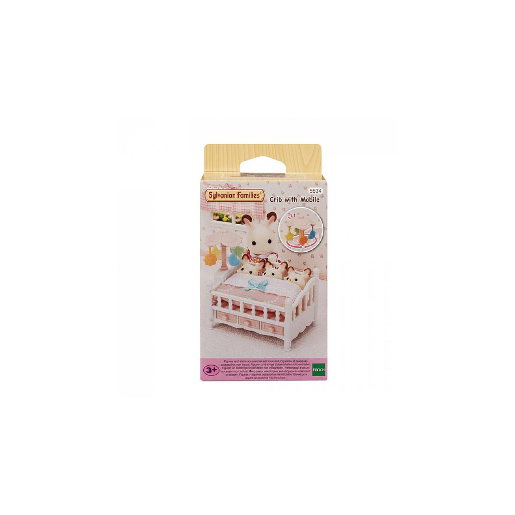 Voir la diapositive 5 : Sylvanian Families 5534  Le lit de bebe et mobile