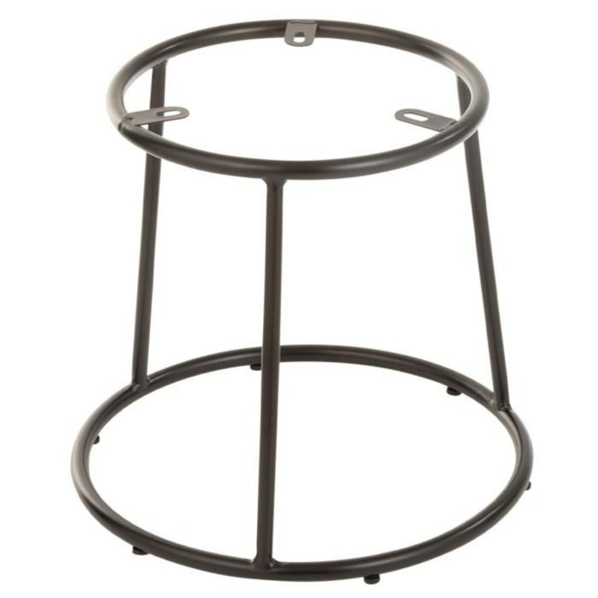 Paris Prix Support pour Tabouret Métal  Hemera  39cm Noir