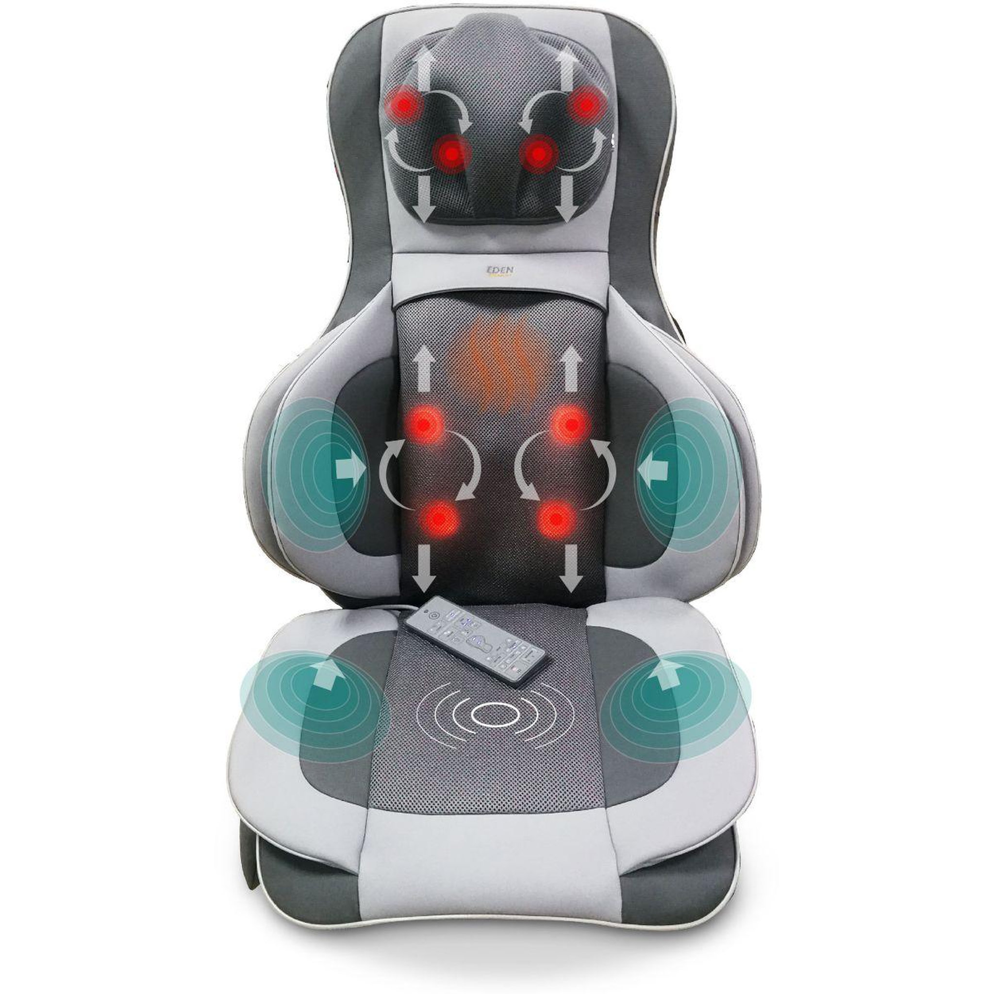 Voir la diapositive 2 : ESSENTIEL B Siège massant chauffant EDM5 Eden prestige