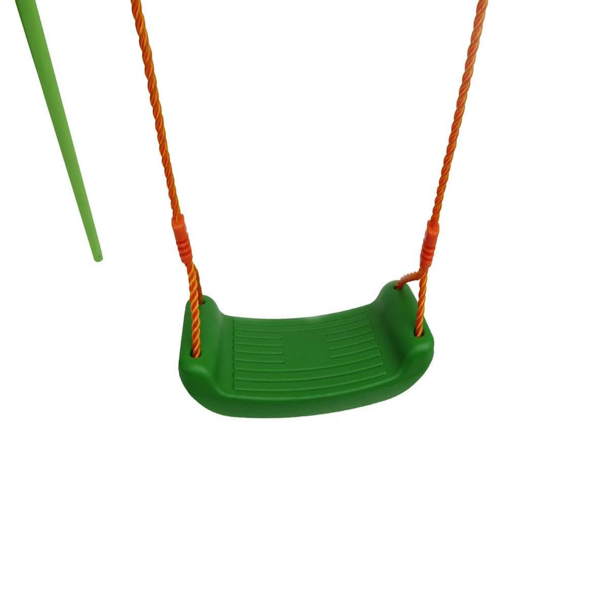 Habitat et Jardin Portique acier  Leo  - 1.96m - 3 agrès