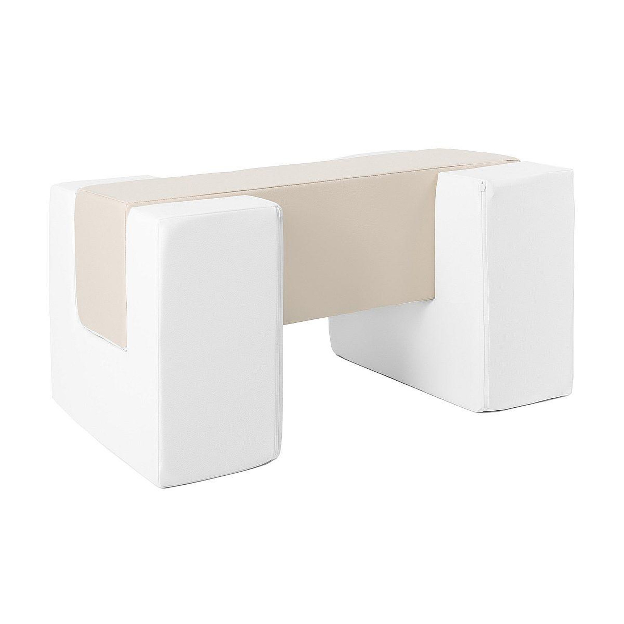 VELINDA Blocs mousse blanc cappuccino