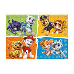 Nathan Puzzle Nathan Rencontre avec les Supers chats Pat'Patrouille 60 pièces