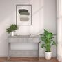 Voir la diapositive 4 : VIDAXL Table console gris beton 100x35x76,5 cm bois d'ingenierie