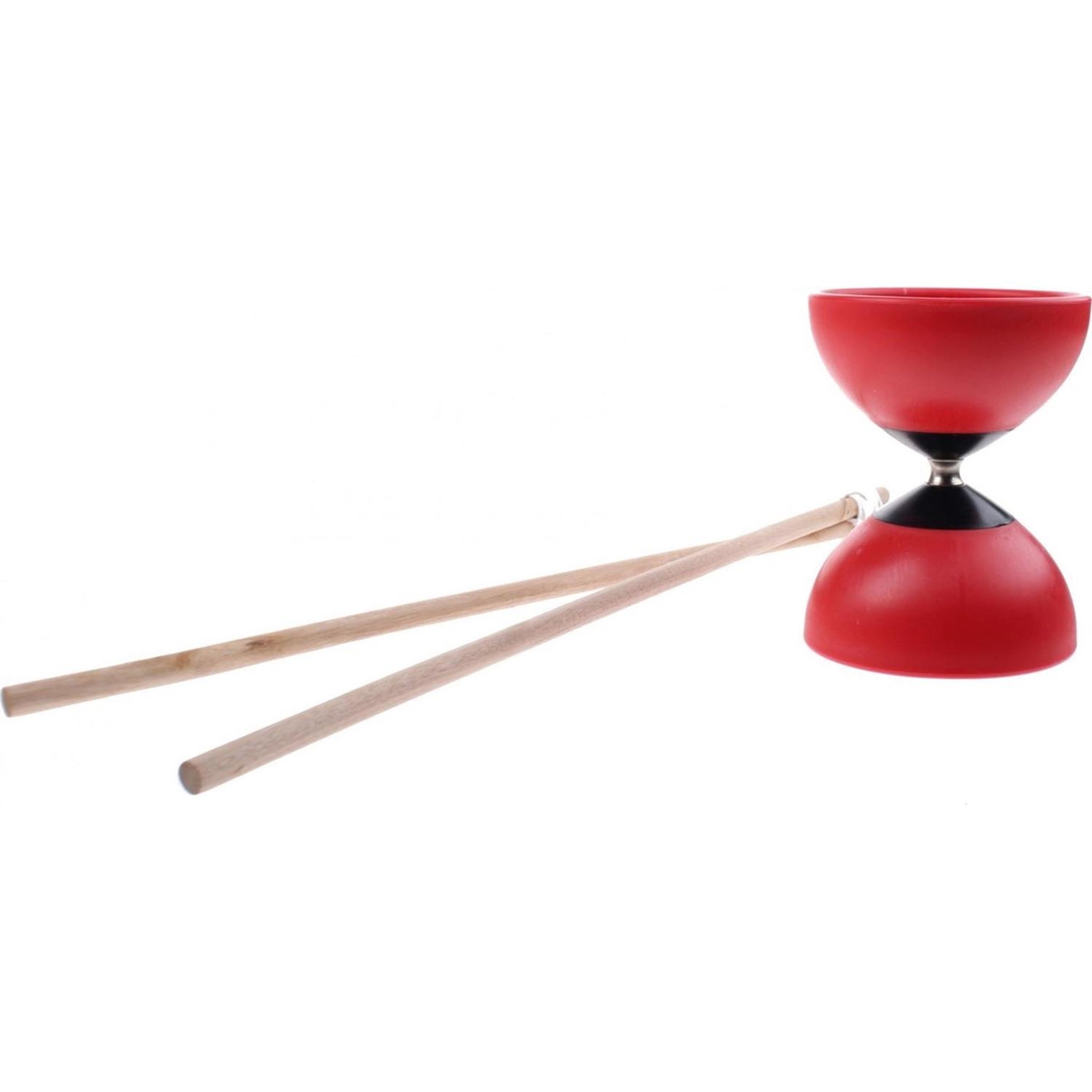 Voir la diapositive 3 : JohnToy Outdoor Fun Diabolo avec baguettes en bois
