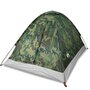 Voir la diapositive 2 : VIDAXL Tente de camping a dome 4 personnes camouflage impermeable