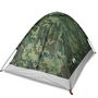 Voir la diapositive 2 : VIDAXL Tente de camping a dome 4 personnes camouflage impermeable