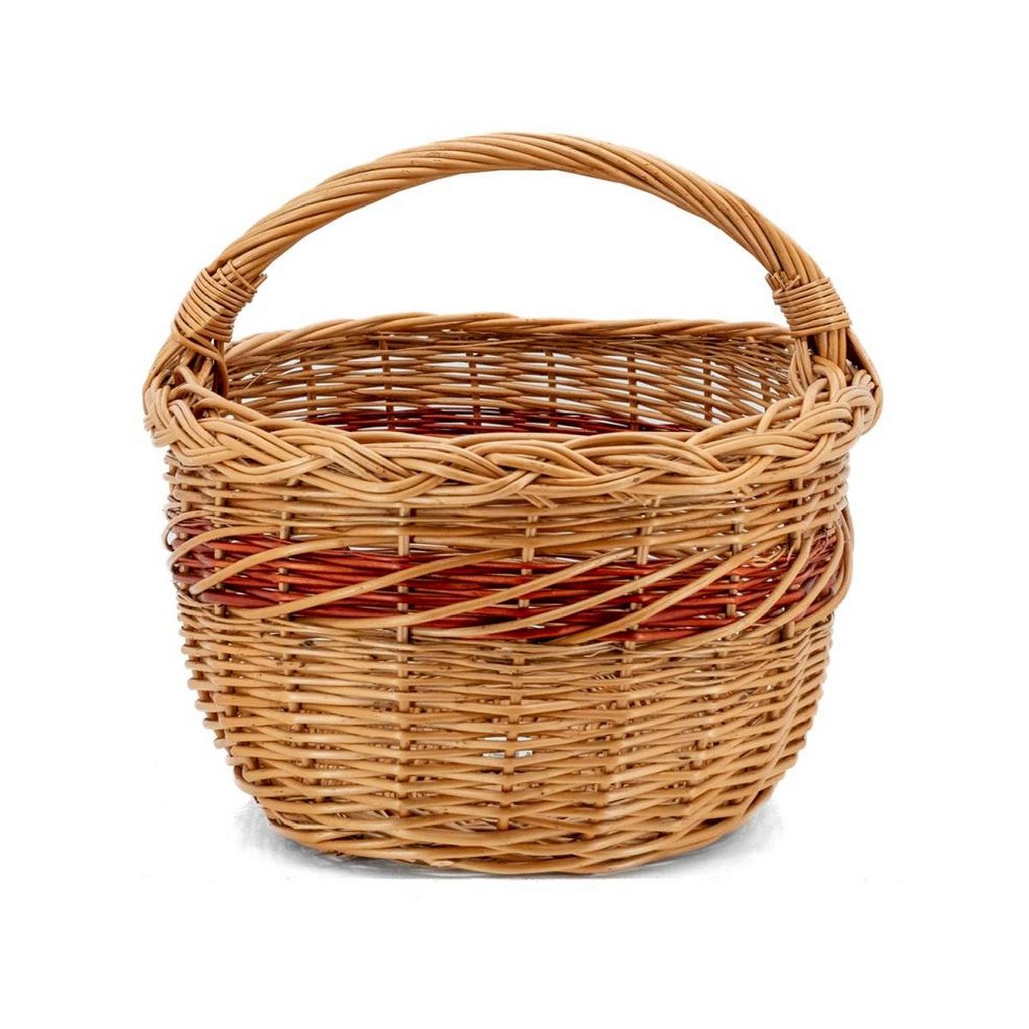 Voir la diapositive 2 : Aubry gaspard Panier ovale marron - PMA1620