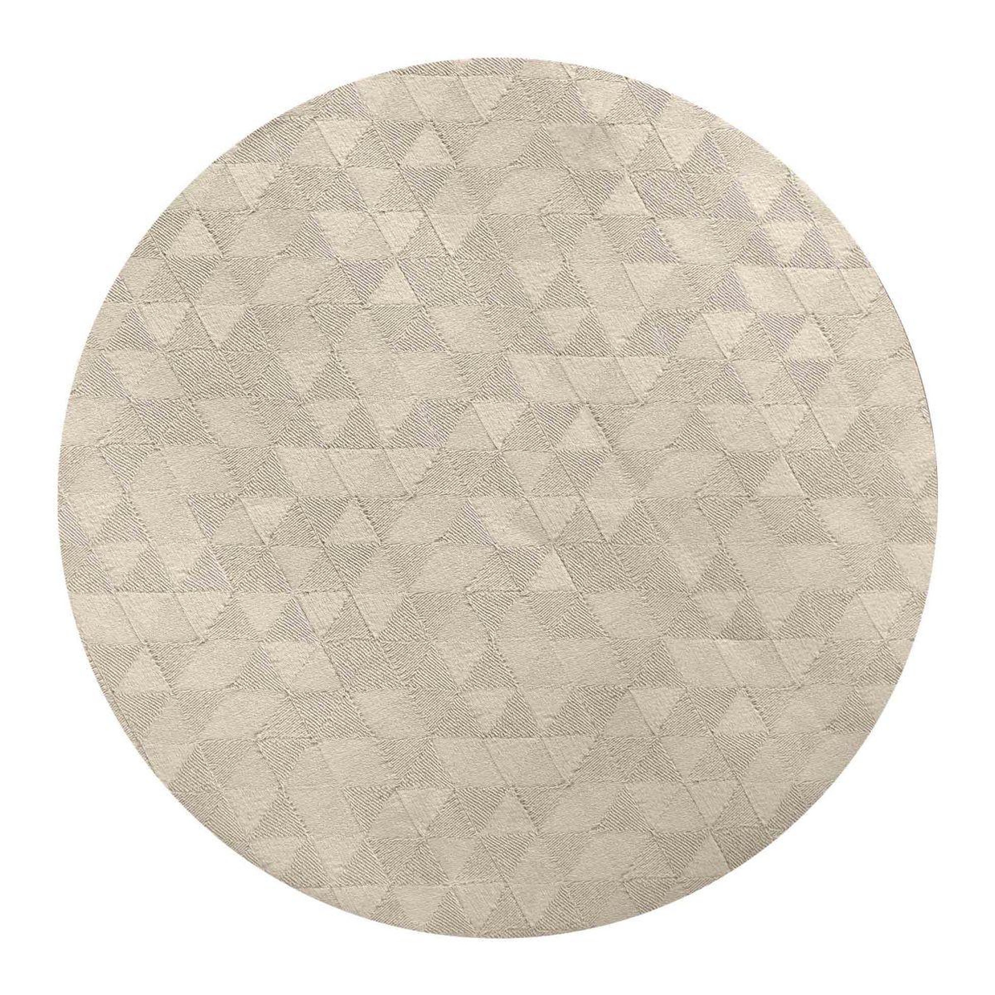 Douceur d'Intérieur Set de table rond  delta  38cm naturel