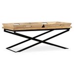 VIDAXL Table basse Bois de manguier massif 110x55x42 cm