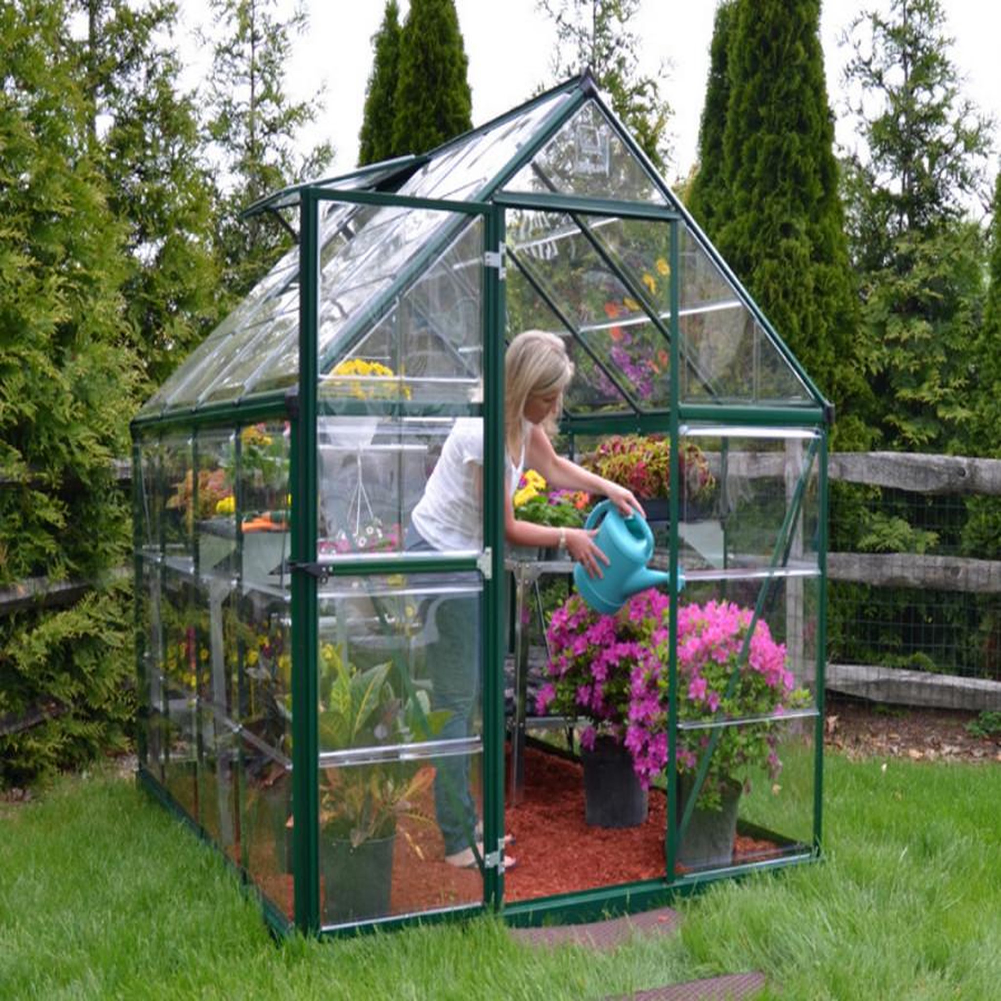 Palram Serre de jardin 4.5m² verte - 701550