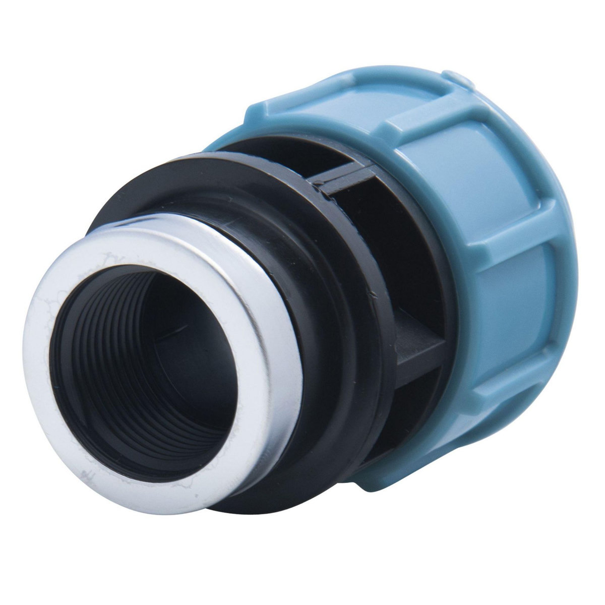 Jardibric Raccord droit 16b 3-4f d25 plymouth