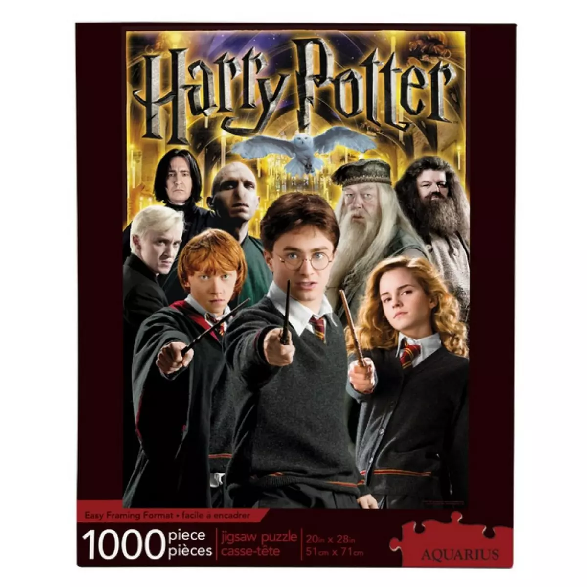 AQUARIUS Puzzle 1000 pièces : Harry Potter Collage