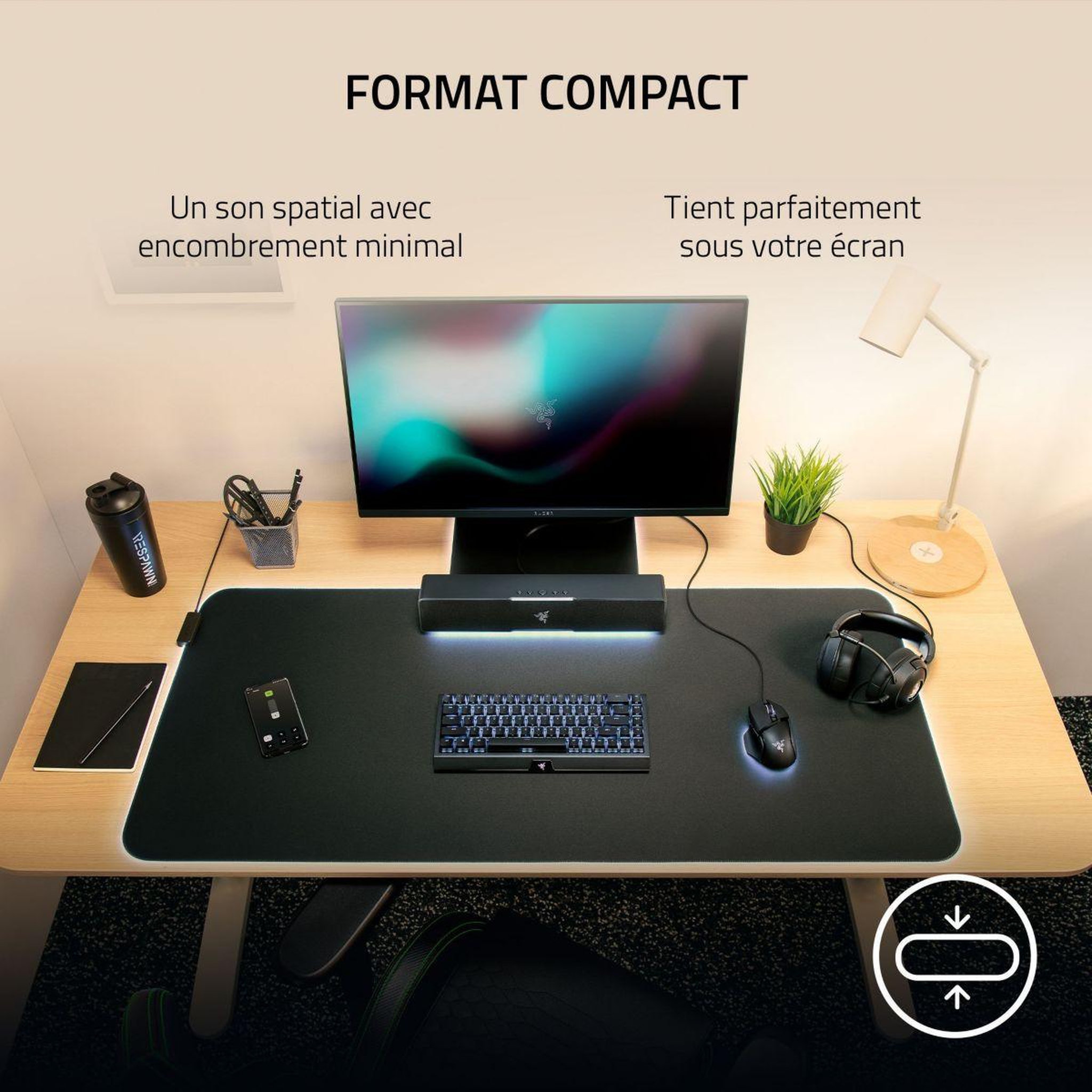 Voir la diapositive 4 : Razer Enceinte pc leviathan v2 x