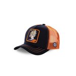CAPSLAB Casquette Dragon Ball Z Goku Saiyan Noir et Orange. Coloris disponibles : Orange