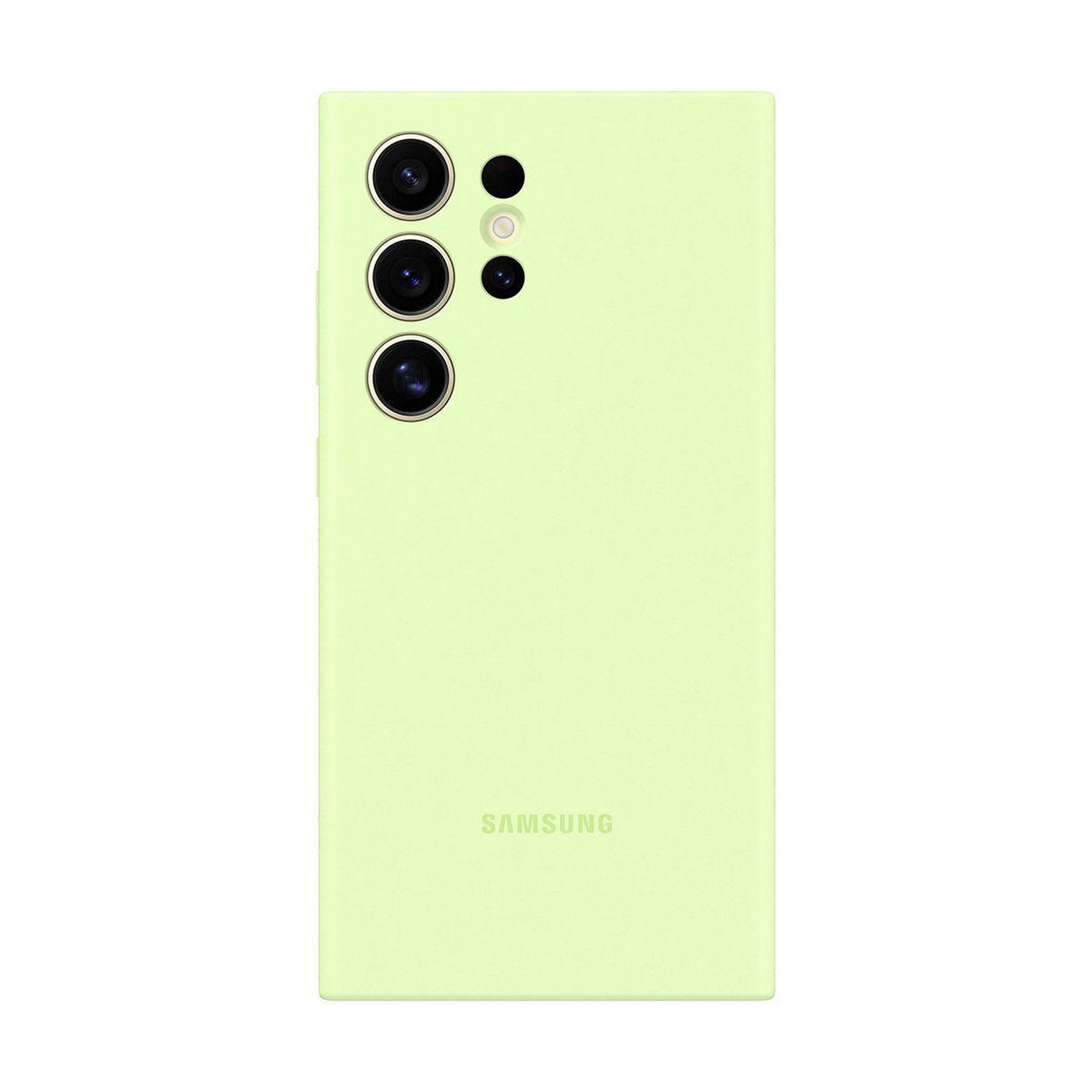 Samsung Coque Samsung S24 Ultra silicone Vert clair