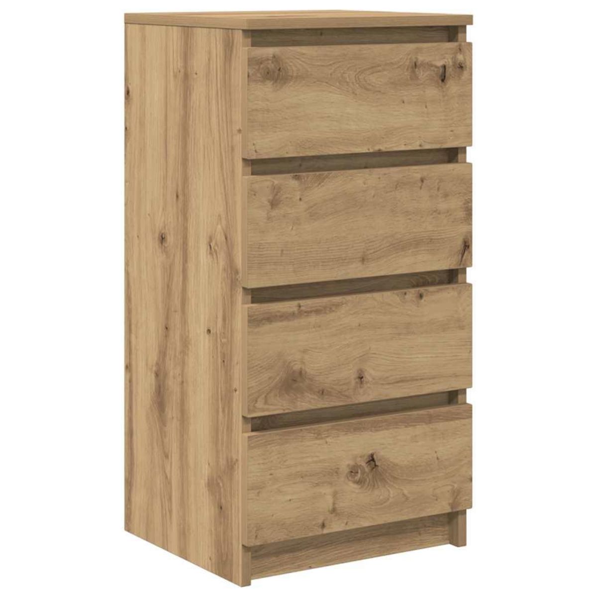 VIDAXL Buffet chene artisanal 37,5x35x76 cm bois d'ingenierie
