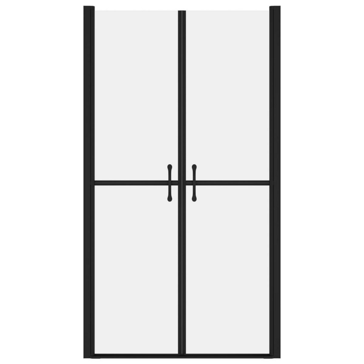 VIDAXL Porte de douche ESG depoli (98-101)x190 cm