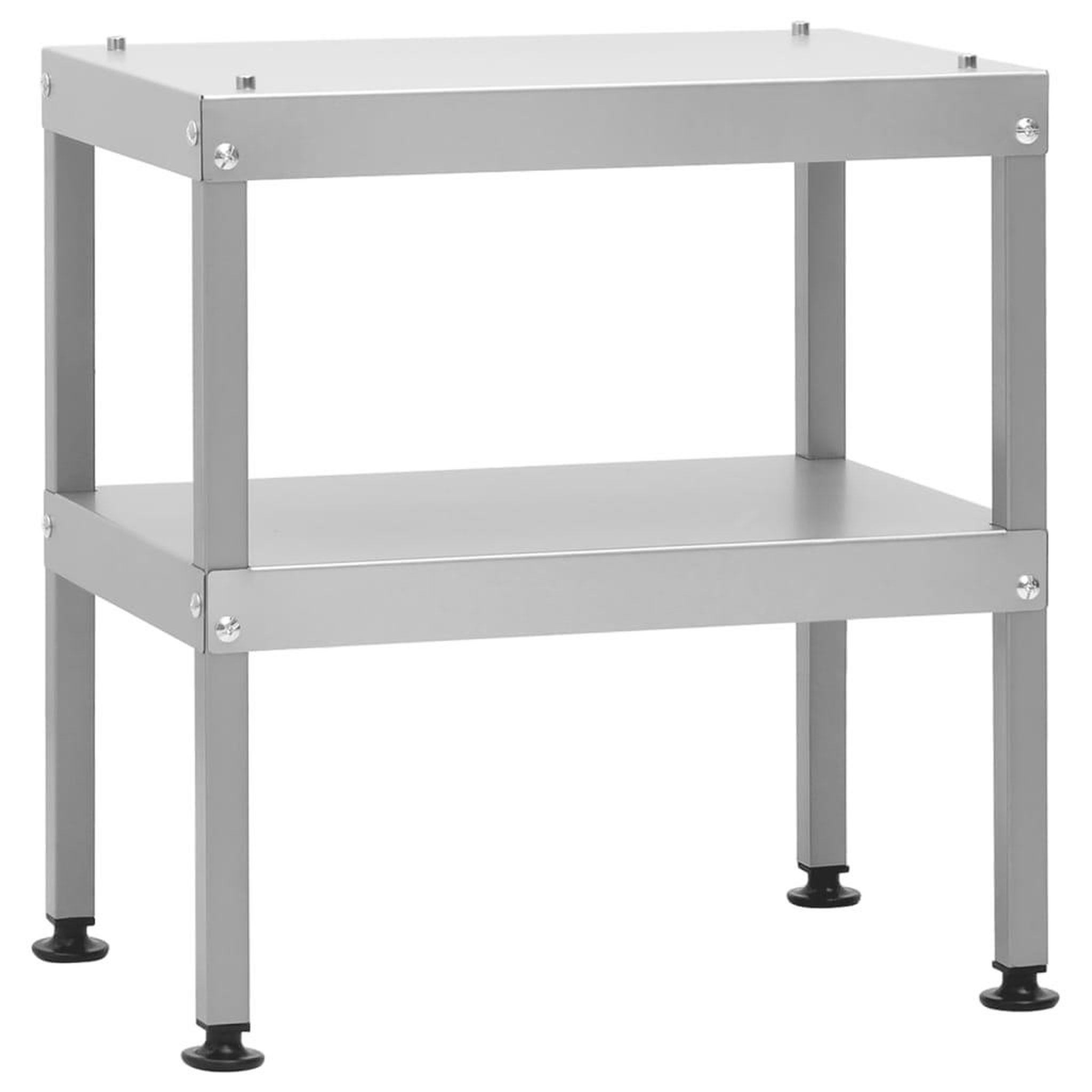 VIDAXL Table pour fumoir a four 40x28x44,5 cm acier galvanise