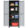 Voir la diapositive 1 : VIDAXL Armoire en plastique 68x39x171,5 cm
