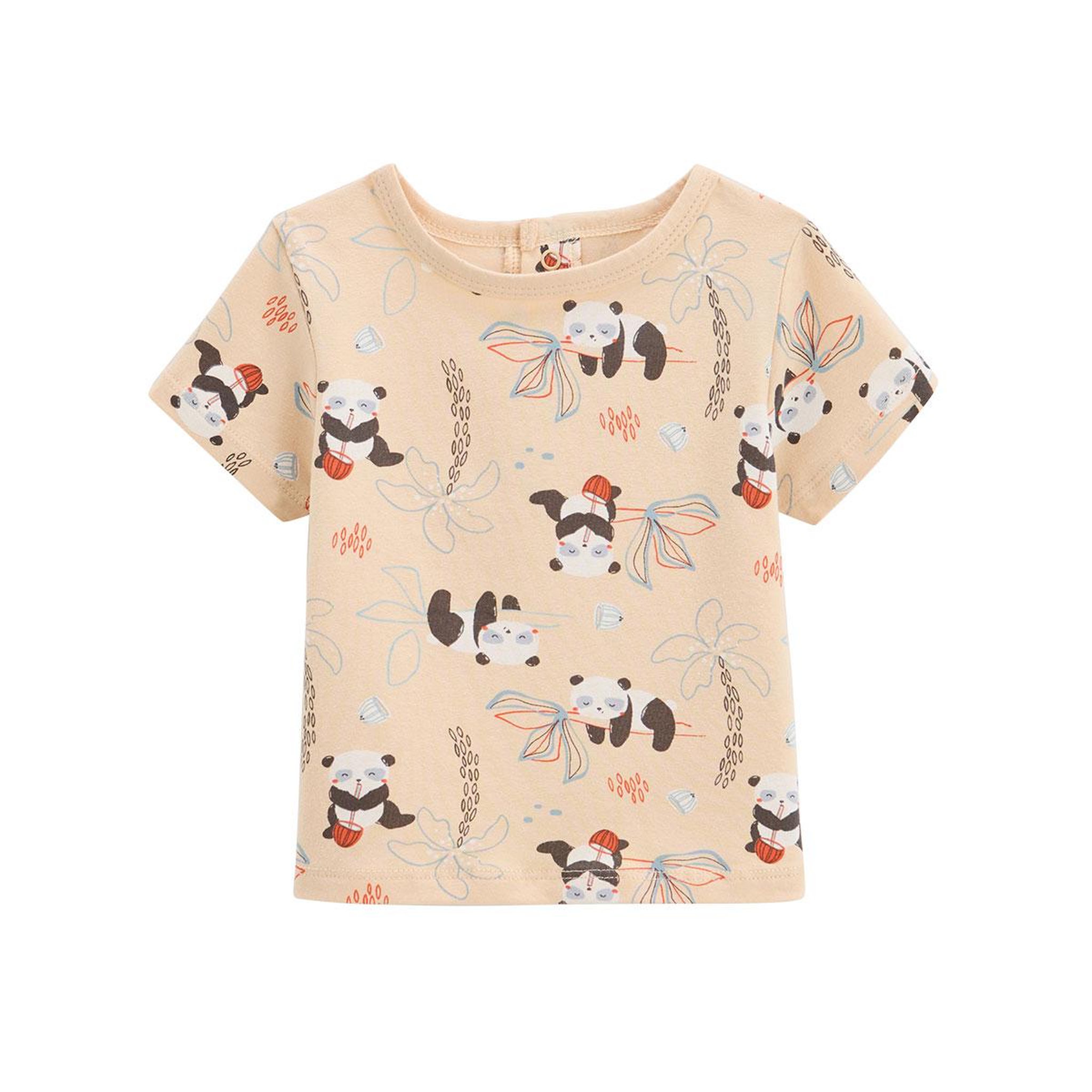 Voir la diapositive 4 : Petit Béguin Ensemble salopette bébé et t-shirt bento