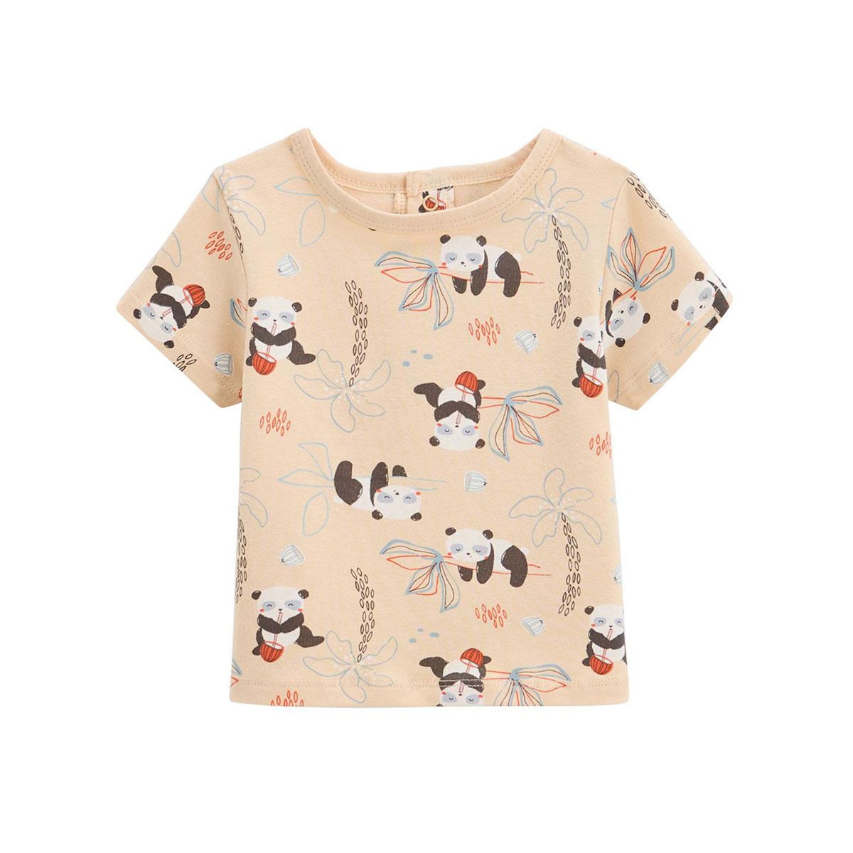 Petit Béguin Ensemble salopette bébé et t-shirt Bento