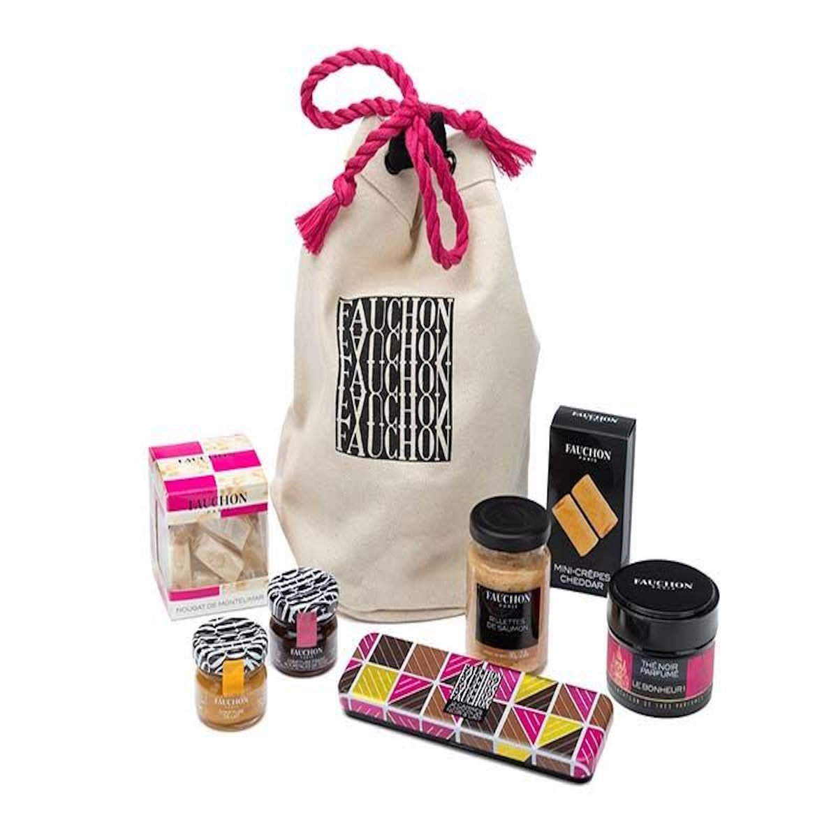 Smartbox Coffret Voyage sur la Seine Fauchon : assortiment gourmand livré à domicile - Coffret Cadeau Gastronomie