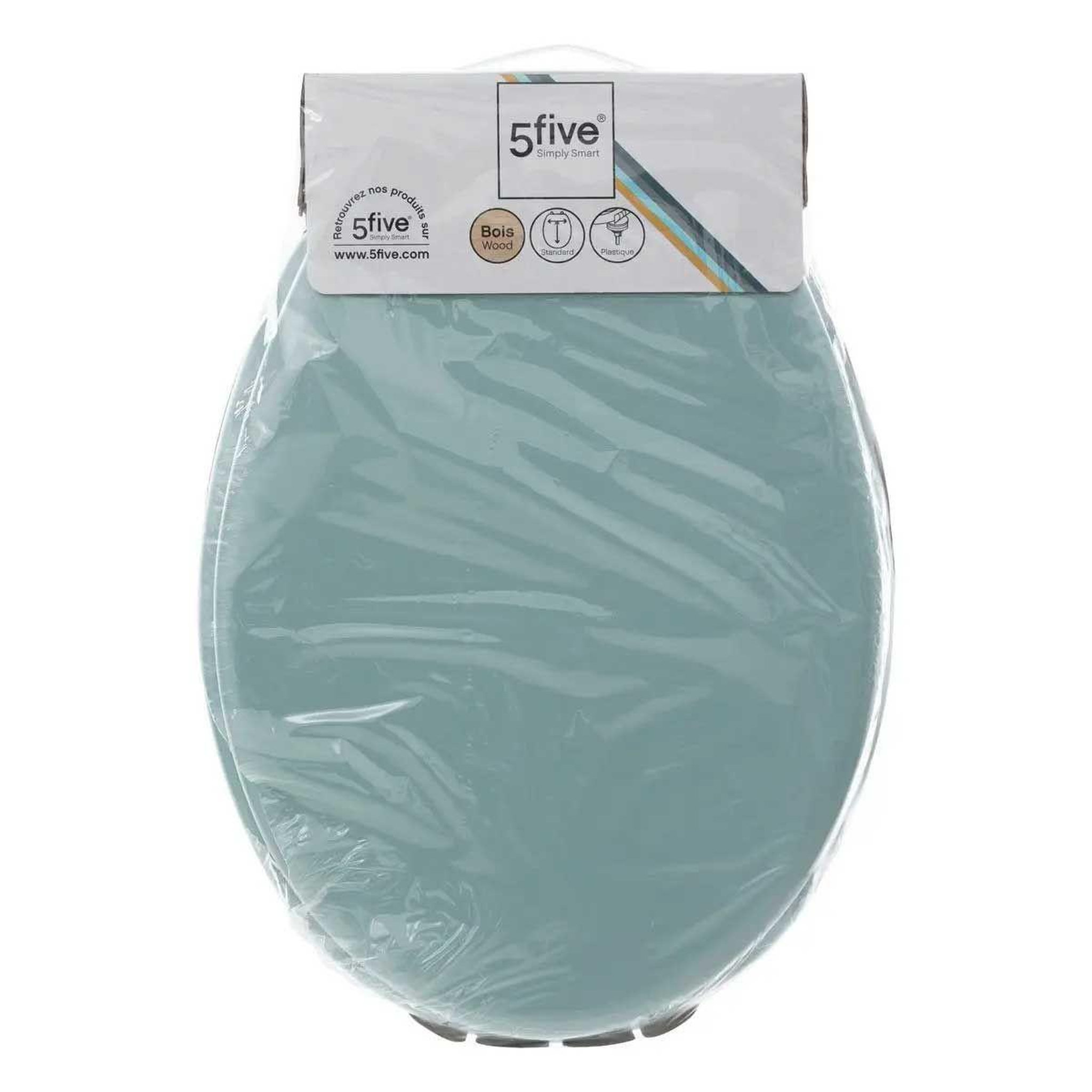 Voir la diapositive 4 : FIVE Abattant wc uni  colorama  48cm bleu arctique