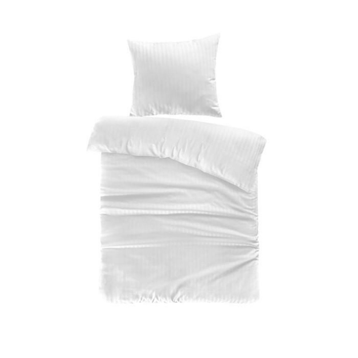 Paris Prix Parure de Lit 2 Pièces  Valerina  140x200cm Blanc