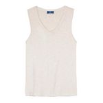 TBS Débardeur  Femme TBS ADINADEBP. Coloris disponibles : Blanc