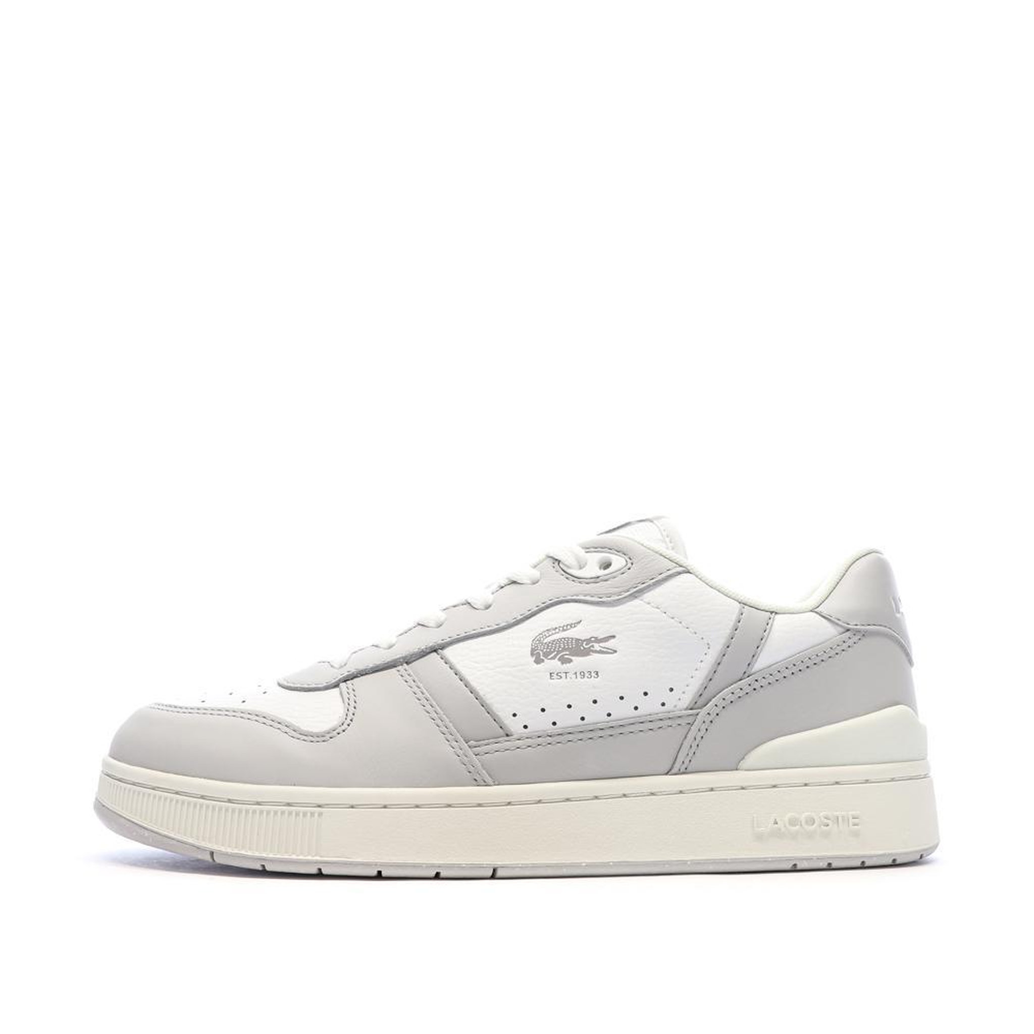 Voir la diapositive 1 : Lacoste Baskets Gris/Blanc Homme Lacoste T-clip Set 224