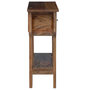 Voir la diapositive 5 : VIDAXL Table console bois de recuperation melange 80x35x80 cm