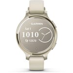 GARMIN Montre sport Lily 2 Active Lunar Gold Silicone blanc