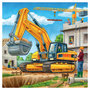 Voir la diapositive 2 : RAVENSBURGER Puzzles 3x49 p - grands véhicules de construction