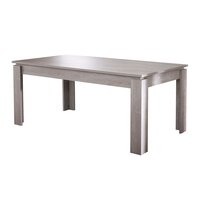 Table console pliable 250 cm blanche design URBAN NOUVOMEUBLE