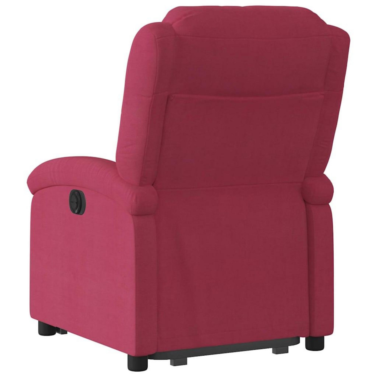 VIDAXL Fauteuil inclinable Rouge bordeaux Velours