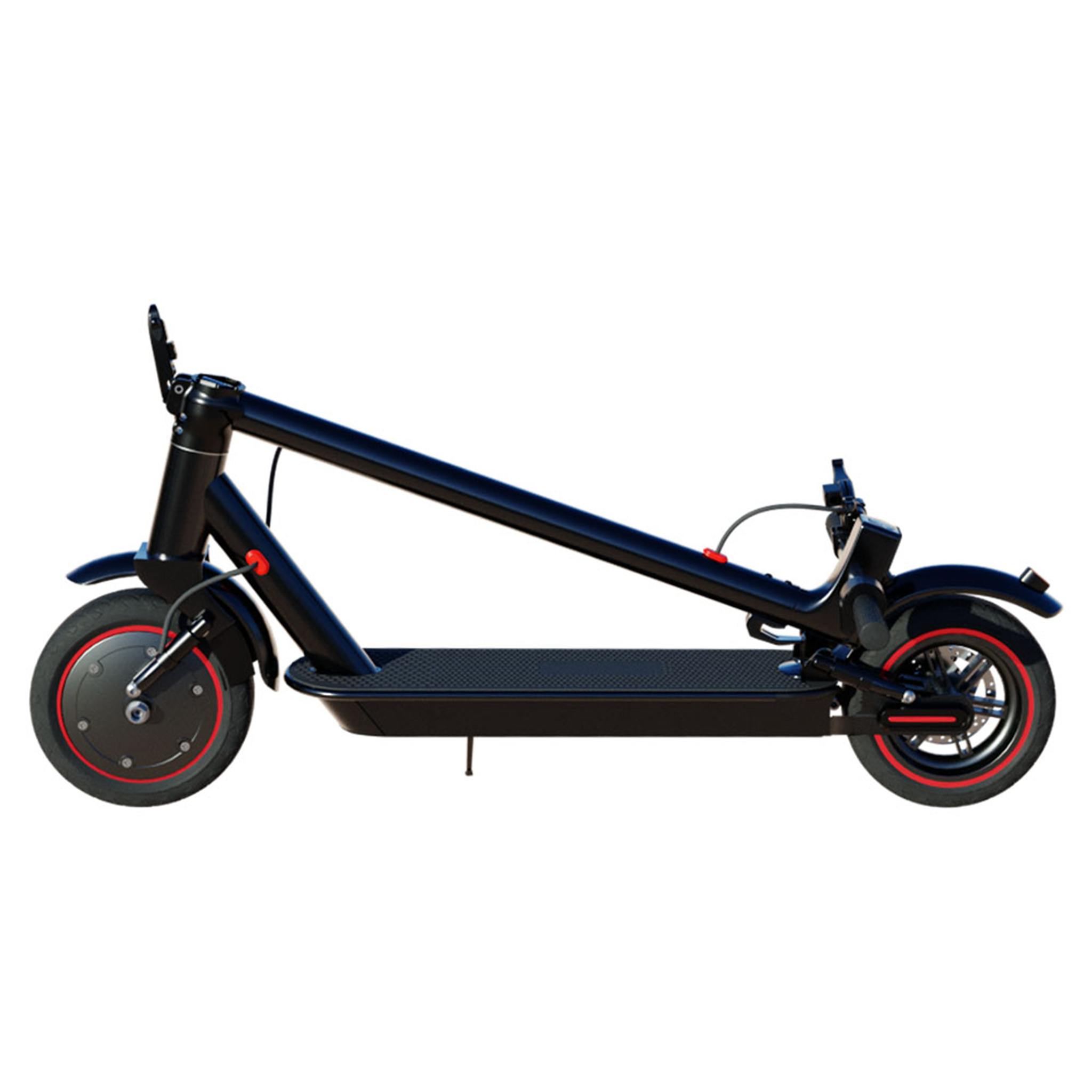 Voir la diapositive 2 : AOVO Trottinette électrique ultra-légère aovo t1 pro, 350 w, 36 v, 10,4 ah, noire