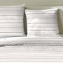 Voir la diapositive 3 : Home collection Parure Housse De Couette 100 %coton 57 Sansa