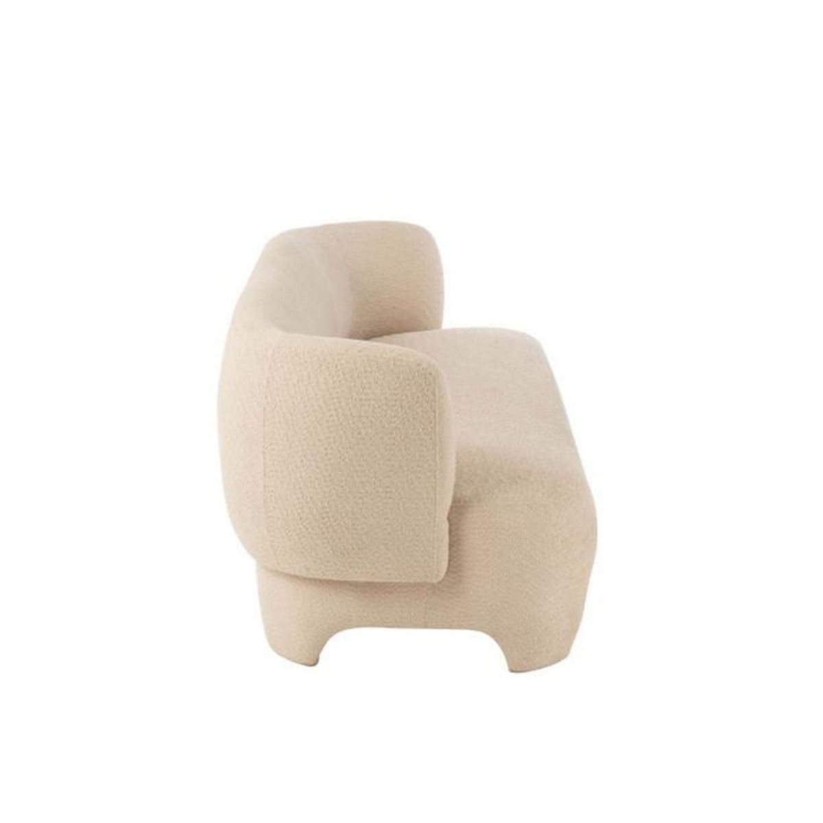 Paris Prix Canapé 3 Places Tricoté  Erwin  193cm Blanc