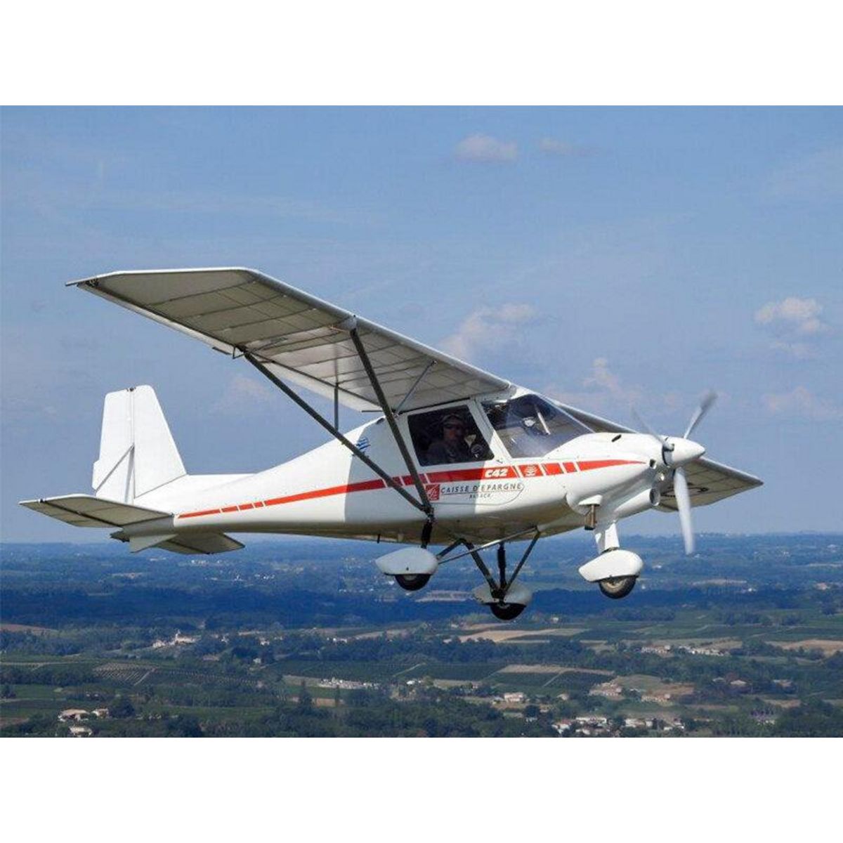 Smartbox Vol de 20 min en ULM multiaxes près de Bordeaux - Coffret Cadeau Sport & Aventure