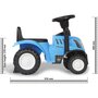 Jamara Push-Car New Holland T7 Tracteur bleu