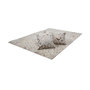 Voir la diapositive 4 : Paris Prix Coussin en Cuir  Spark  40x60cm Ivoire & Chrome