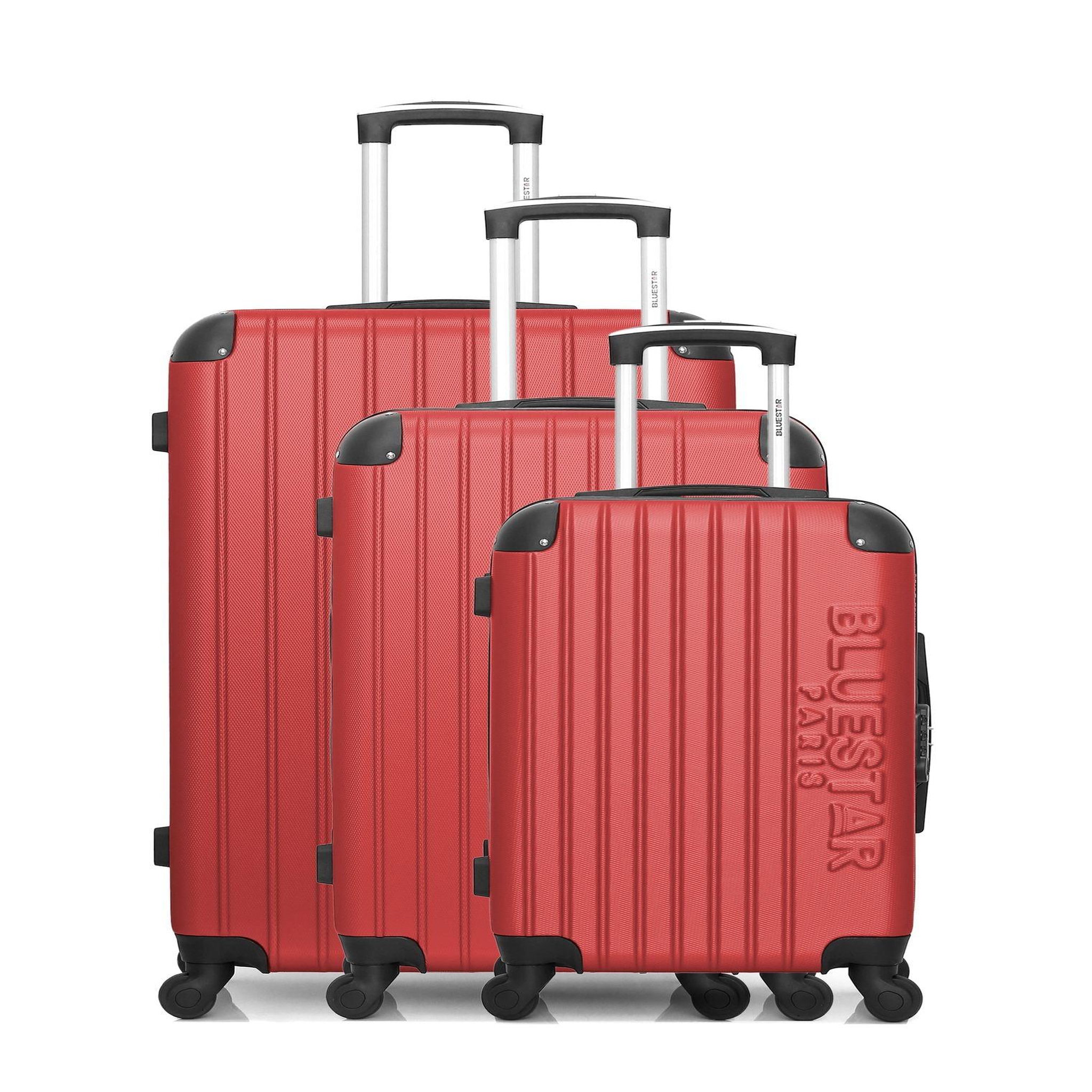 BLUESTAR Bluestar - set de 3 valises bucarest 75 cm 4 roues