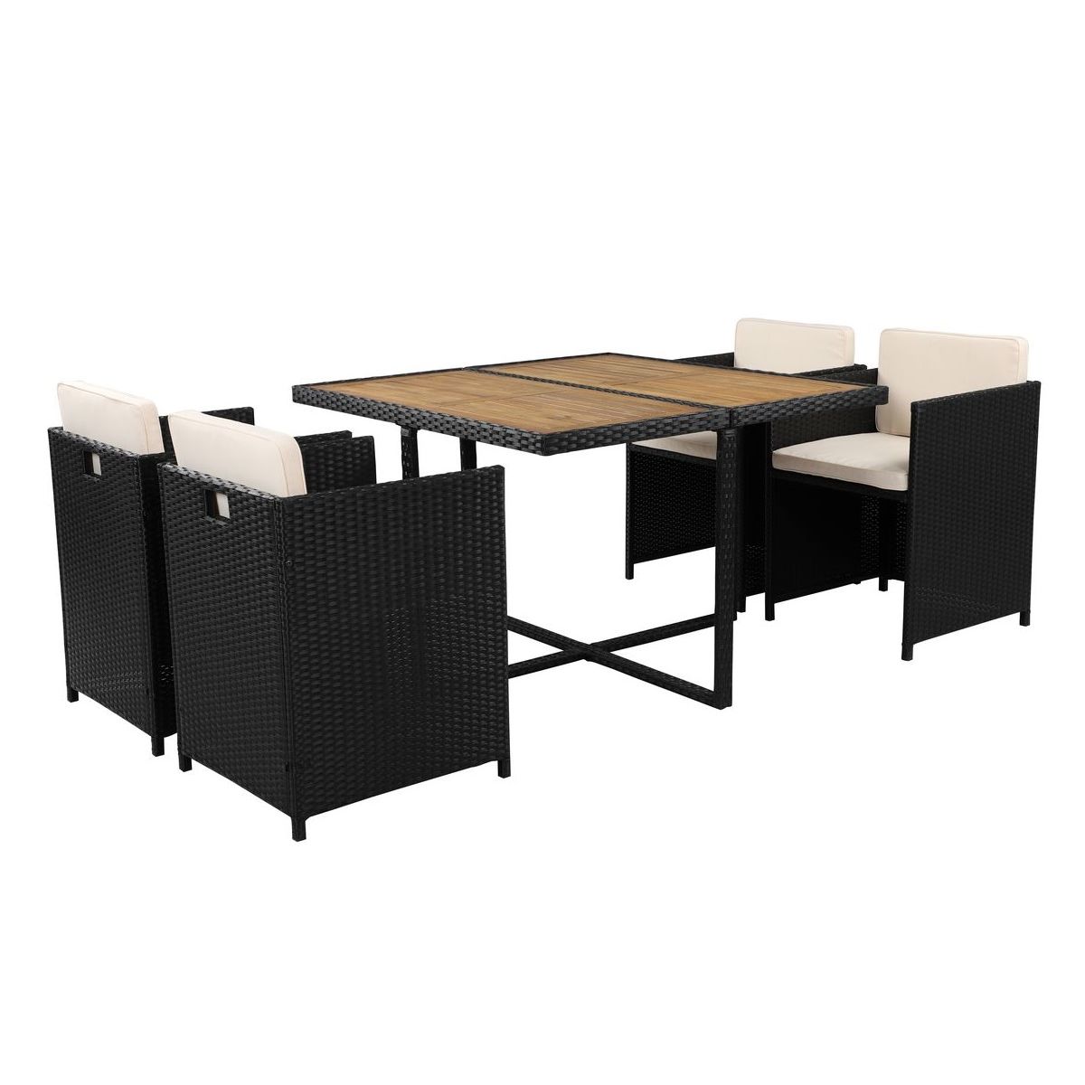 Salon  de jardin - 4 places - DARWIN